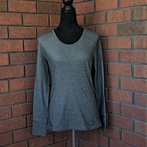 Lucy LS Shirt, Gray, Women's size S